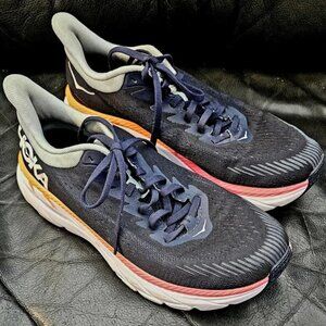 Hoka OneOne Clifton 7 Navy Running Shoes  1110509 BIBH Women s Size US 9